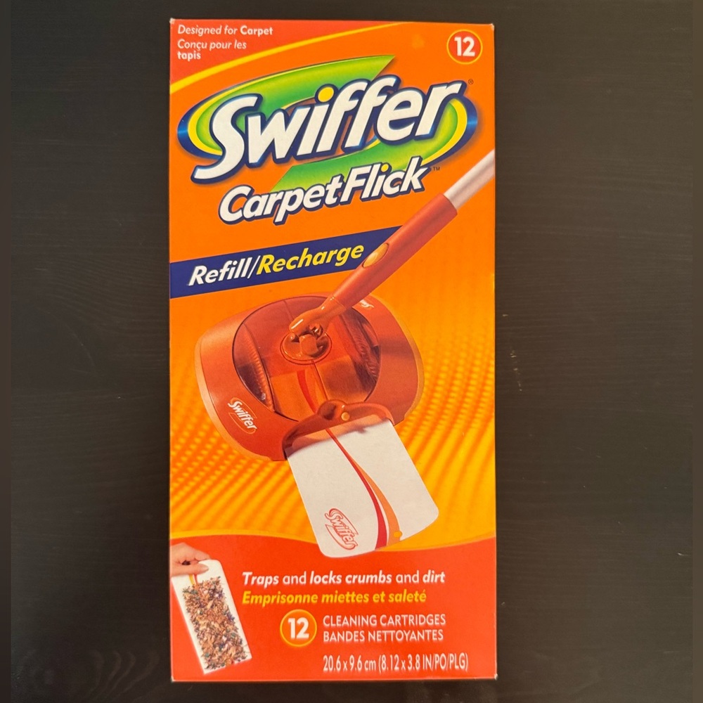 Swiffer Carpet Flick Refill, New Open Pack with 17